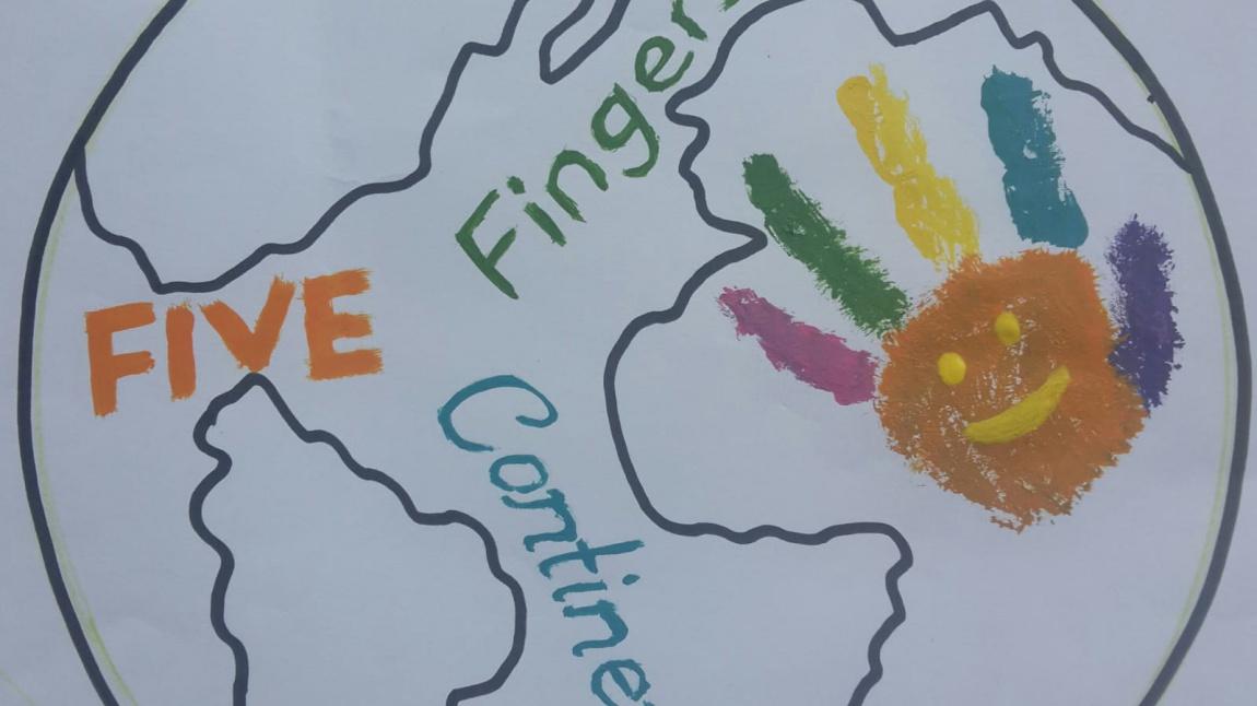 Five Fingers Five Continents isimli eTwinning Projemiz Başladı.